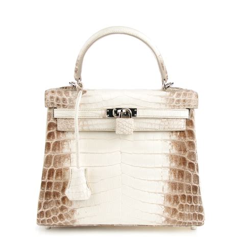 hermes matte white himalaya niloticus crocodile retourne kelly bag|hermes himalaya kelly special.